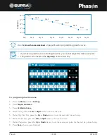 Preview for 38 page of Phason Supra Touch Series Manual