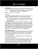 Preview for 3 page of PhaZZer 1-NV3-B Operator Instructions Manual