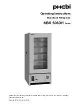 Предварительный просмотр 1 страницы Phcbi MBR-506D Series Operating Instructions Manual