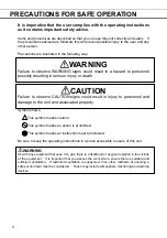 Предварительный просмотр 6 страницы Phcbi MCO-170AICUVL Operating Instructions Manual