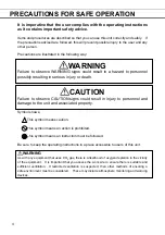 Preview for 6 page of Phcbi MCO-170ML Operating Instructions Manual