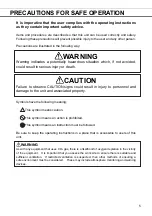 Preview for 5 page of Phcbi MCO-230AICL-PE Operating Instructions Manual