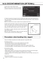 Preview for 54 page of Phcbi MCO-230AICL-PE Operating Instructions Manual