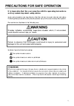 Preview for 5 page of Phcbi MCO-50ML Operating Instructions Manual