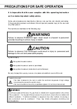 Preview for 5 page of Phcbi MCO-80IC Series Operating Instructions Manual