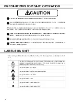 Preview for 8 page of Phcbi MCO-80IC Series Operating Instructions Manual