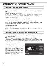 Preview for 20 page of Phcbi MDF-DU502VXC Operating Instructions Manual