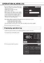 Preview for 33 page of Phcbi MDF-DU502VXC Operating Instructions Manual