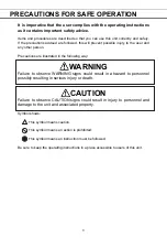 Предварительный просмотр 5 страницы Phcbi MDF-U443 Operating Instructions Manual