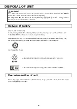 Предварительный просмотр 30 страницы Phcbi MDF-U443 Operating Instructions Manual