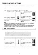 Preview for 16 page of Phcbi MDF-U5412 Operating Instructions Manual