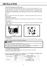 Preview for 14 page of Phcbi MDF-U54V Series Operating Instructions Manual