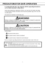 Preview for 5 page of Phcbi MDF-U731M Series Operating Instructions Manual