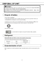 Preview for 23 page of Phcbi MDF-U731M Series Operating Instructions Manual