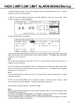 Preview for 23 page of Phcbi MIR-154 Series Operating Instructions Manual