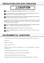 Preview for 7 page of Phcbi MPR-514 Series Operating Instructions Manual