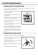 Предварительный просмотр 25 страницы Phcbi MPR-514 Series Operating Instructions Manual