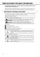 Предварительный просмотр 4 страницы Phcbi MPR-715F Series Operating Instructions Manual