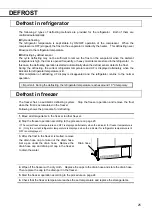 Предварительный просмотр 25 страницы Phcbi MPR-715F Series Operating Instructions Manual