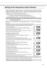 Предварительный просмотр 29 страницы Phcbi MPR-715F Series Operating Instructions Manual