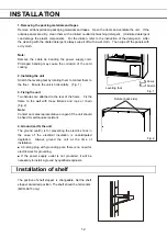 Предварительный просмотр 14 страницы Phcbi MPR-S163 Series Operating Instructions Manual