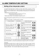 Предварительный просмотр 20 страницы Phcbi MPR-S163 Series Operating Instructions Manual