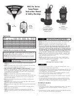 PHCC Pro S3 Series Instruction Manual & Safety Warnings preview