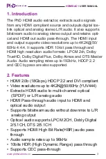 Preview for 3 page of PhD Solutions HDMIDAC1 User Manual