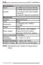 Preview for 5 page of PhD Solutions HDMIDAC1 User Manual