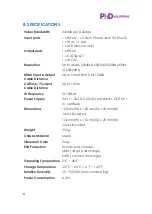 Preview for 10 page of PhD Solutions SPC-P1C1H-HDTE Operation Manual