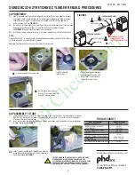 Предварительный просмотр 2 страницы PHD BCS2-6 Series Rebuild Procedures