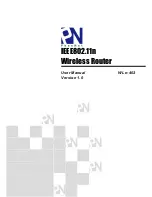 PheeNet IEEE802.11n User Manual preview