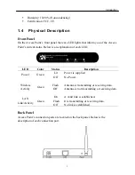 Предварительный просмотр 5 страницы PheeNet WAP-554G User Manual