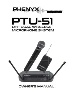 Phenyx PTU-51 Owner'S Manual preview