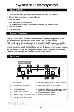 Preview for 4 page of Phenyx PTU-71 Owner'S Manual