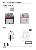 PHG VOXIO501 Mounting And Installation Instruction preview