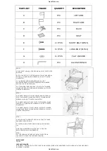 Предварительный просмотр 3 страницы PHI VILLA 3PCS PADDED CONVERSATION SETS Assemble Instruction