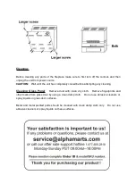 Предварительный просмотр 13 страницы PHI VILLA AH-FP-28FC Instruction Manual