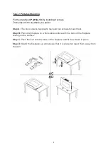 Предварительный просмотр 9 страницы PHI VILLA AH-FP-30CH Instruction Manual