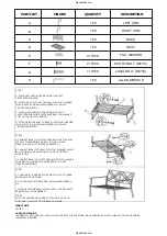 Preview for 2 page of PHI VILLA DOUBLE PERSON SOFA+ TEA TABLE Assemble Instruction