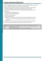 Preview for 31 page of PHI VILLA E02GF-039-BU Use And Care Manual