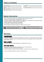 Preview for 2 page of PHI VILLA E02GF0206-062-03 Use And Care Manual