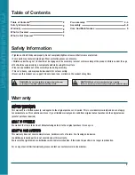 Preview for 2 page of PHI VILLA E02GM013 Use And Care Manual