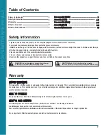 Preview for 2 page of PHI VILLA THD5-096B-115 Use And Care Manual