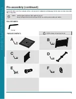 Предварительный просмотр 6 страницы PHI VILLA USMF-BistroSET3-2 ASSEMBLY Use And Care Manual