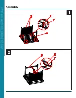 Предварительный просмотр 7 страницы PHI VILLA USMF-BistroSET3-2 ASSEMBLY Use And Care Manual