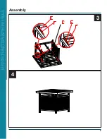 Предварительный просмотр 8 страницы PHI VILLA USMF-BistroSET3-2 ASSEMBLY Use And Care Manual