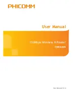 PHICOMM FWR-634N User Manual предпросмотр