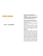 PHICOMM FWS710 User Manual предпросмотр