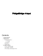 PhidgetBridge 1046 Manual preview